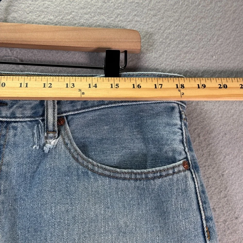 Vintage Levis 505 Jeans‎ Means 36x30 Straight Fit Blue Lightwash Denim Classic